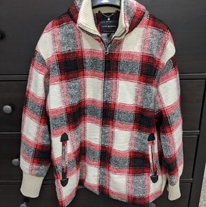 Lucky Brand Plaid Jacket